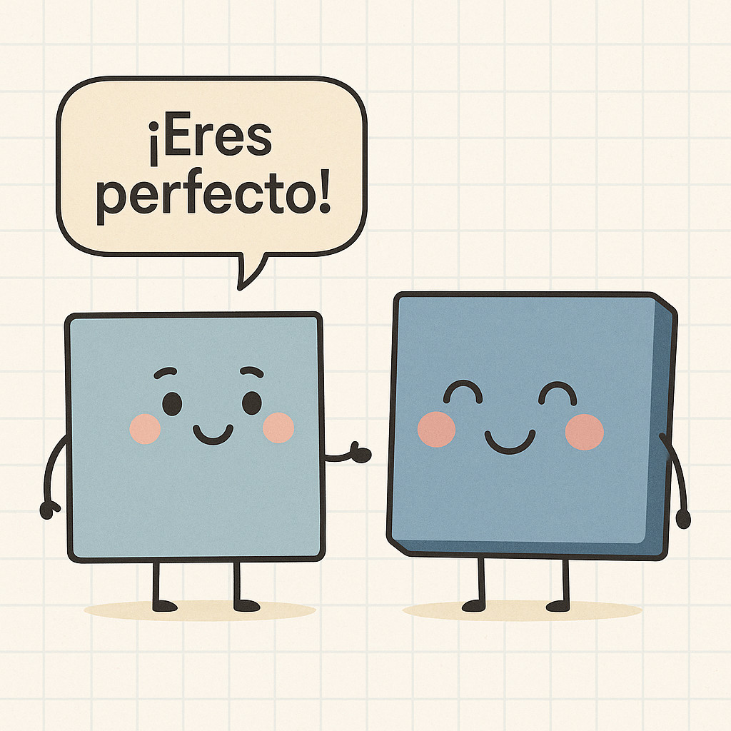 Humorous illustration about the perfect square number